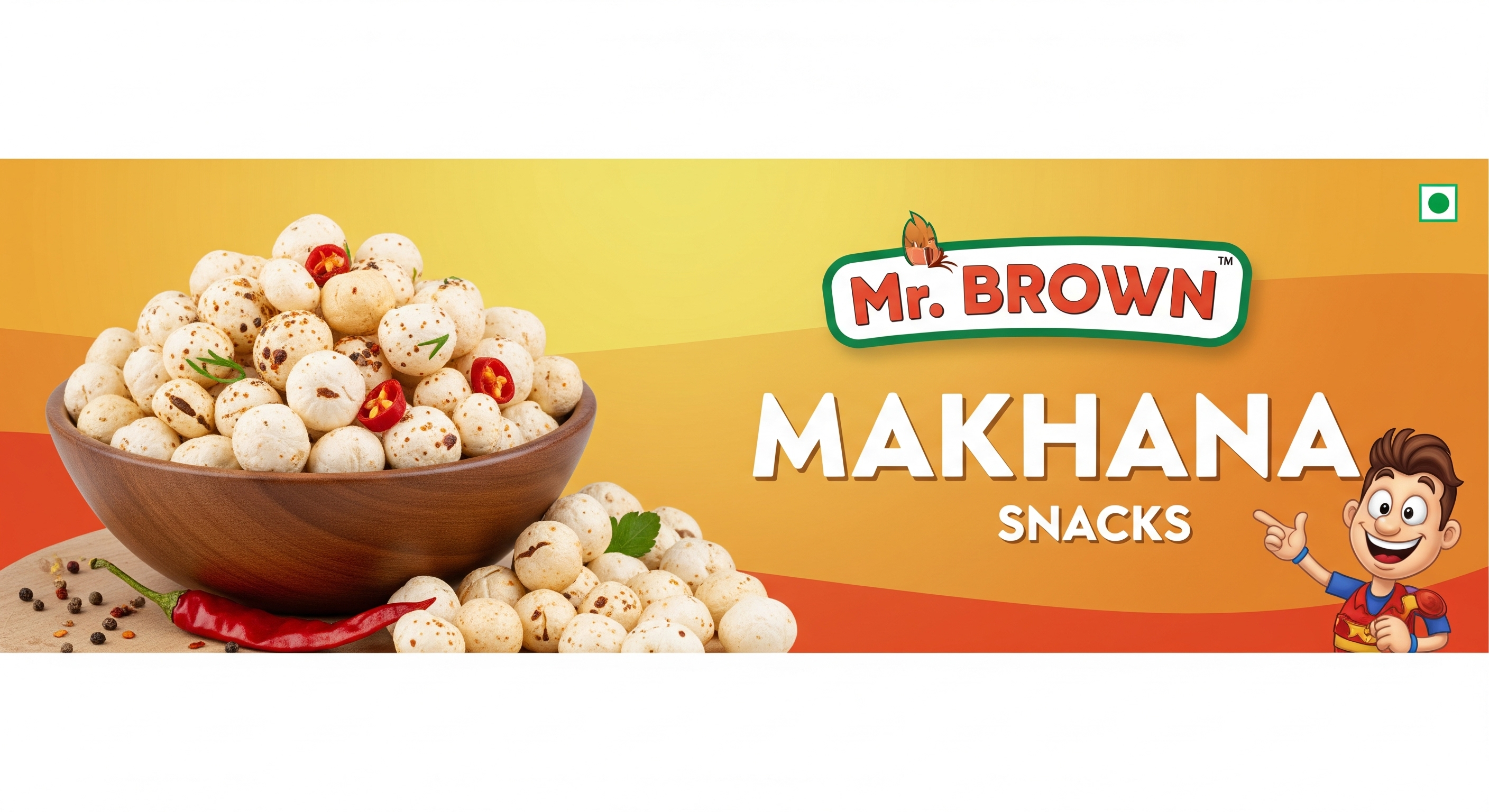 Mr. Brown Mak Snacks