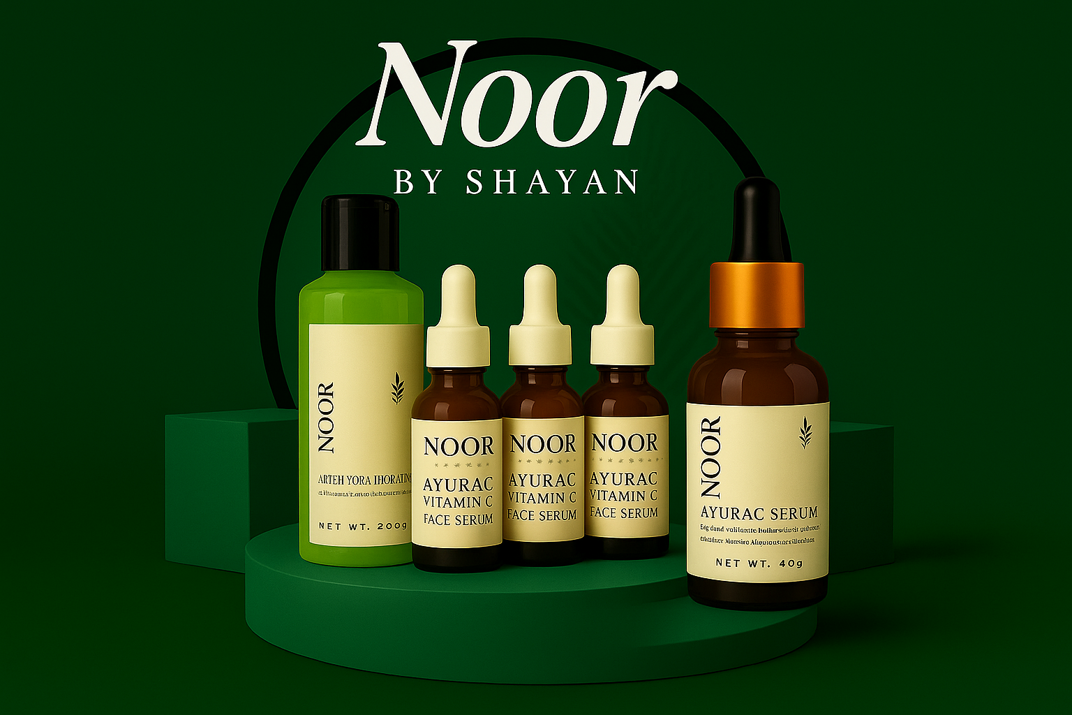 Daily Detox Kit - Charcoal Soap + Neem Shampoo + Multigrain Soap + Honey NoorbyShayan