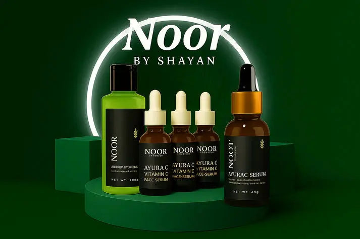 Skincare Starter Box - Aloe Vera Soap + Chandan Soap + Ayura C Serum NoorbyShayan