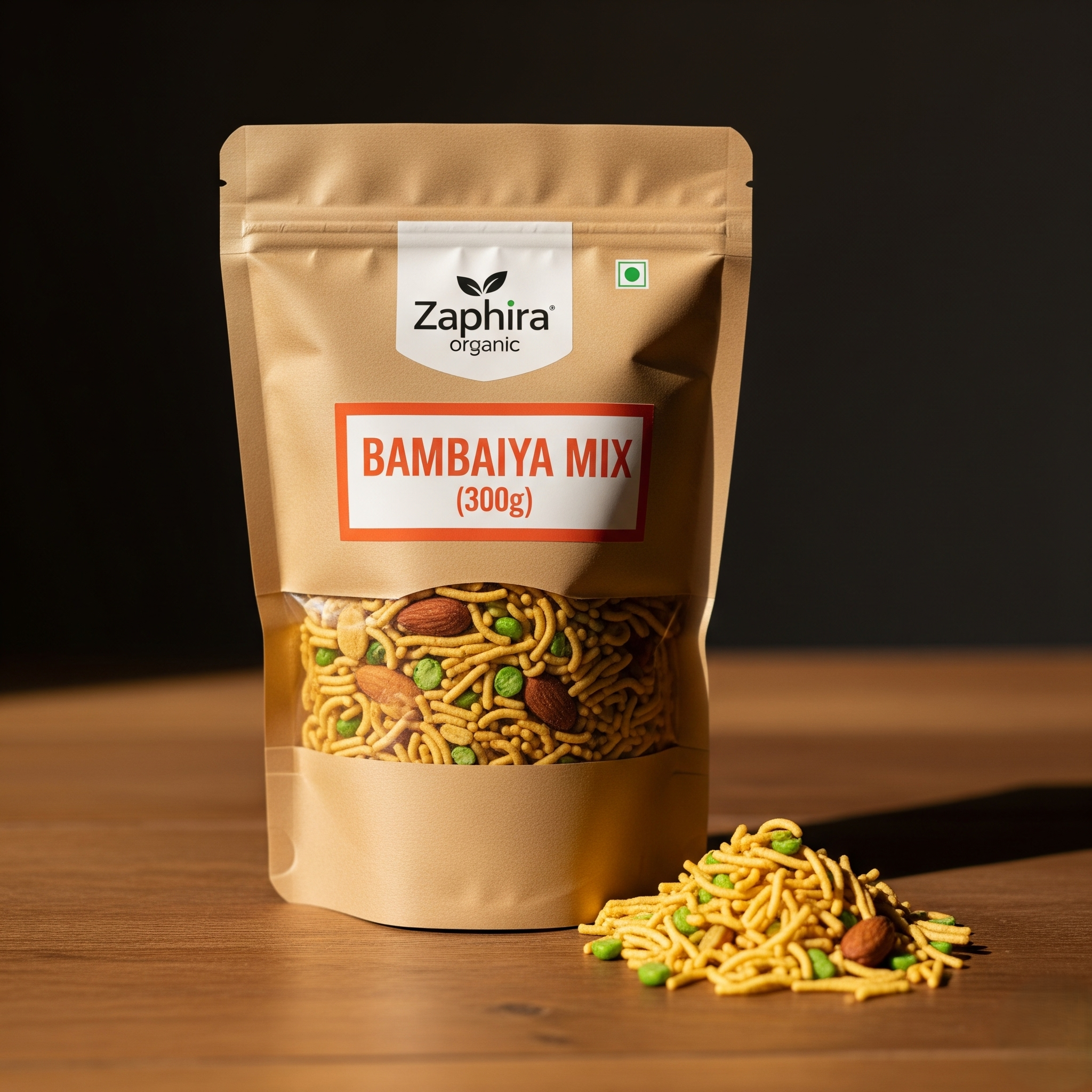 Bombay Mix 300G 300g - Traditional Indian Namkeen from Zaphira