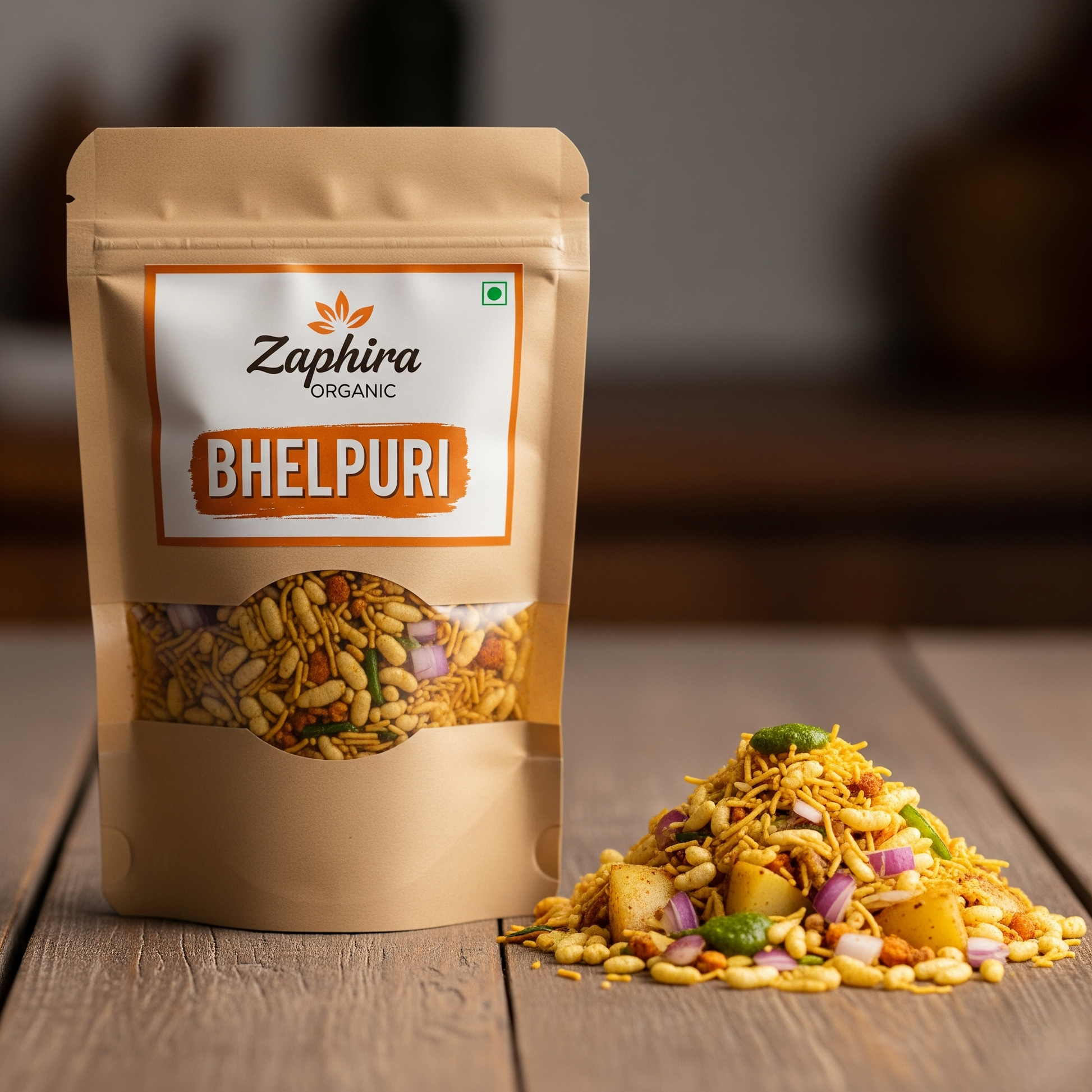 Bhelpuri 250g - Traditional Indian Namkeen from Zaphira