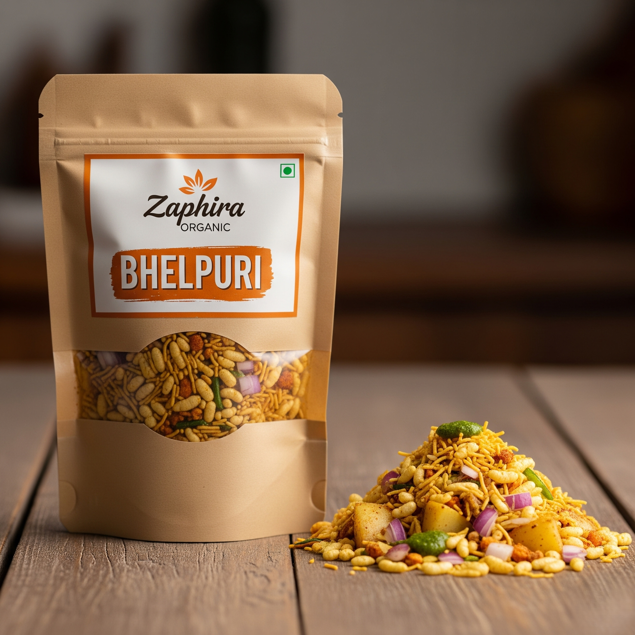 Bhelpuri 250g - Traditional Indian Namkeen from Zaphira