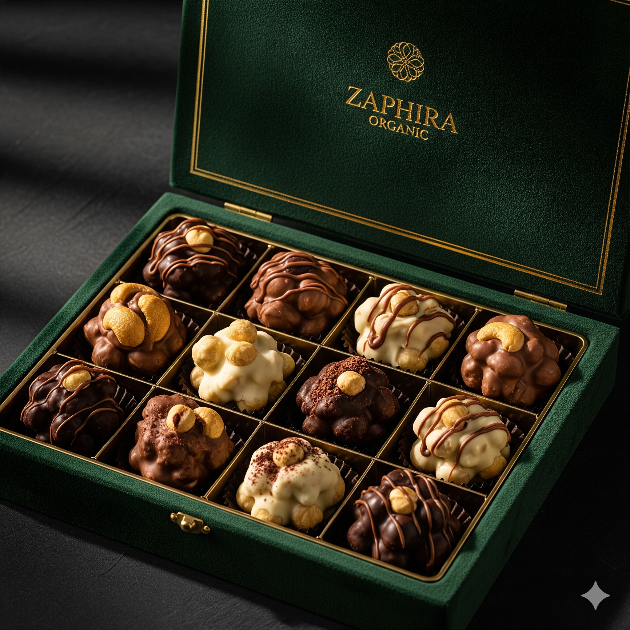 Cashew & Hazelnut Cluster 12 pcs