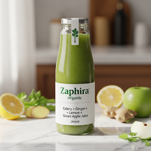 Celery + Ginger + Lemon + Green Apple (300ml)