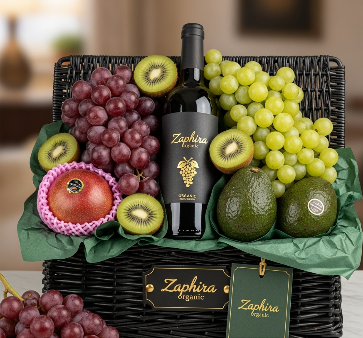 Exotic Fruit & Wine Hamper