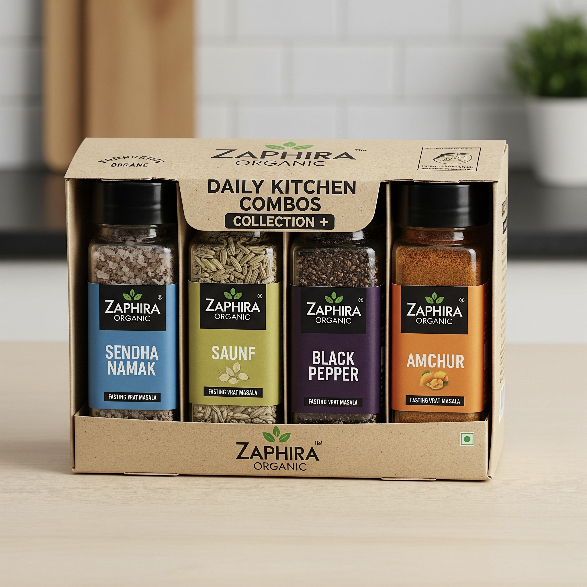 Fasting (Vrat) Masala Pack (4 jars)