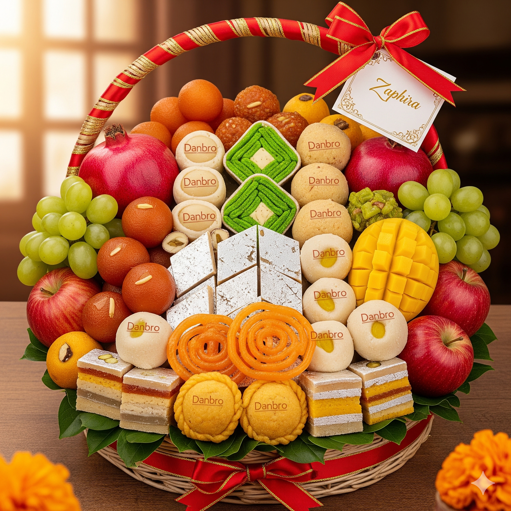 Festive Sweet Basket