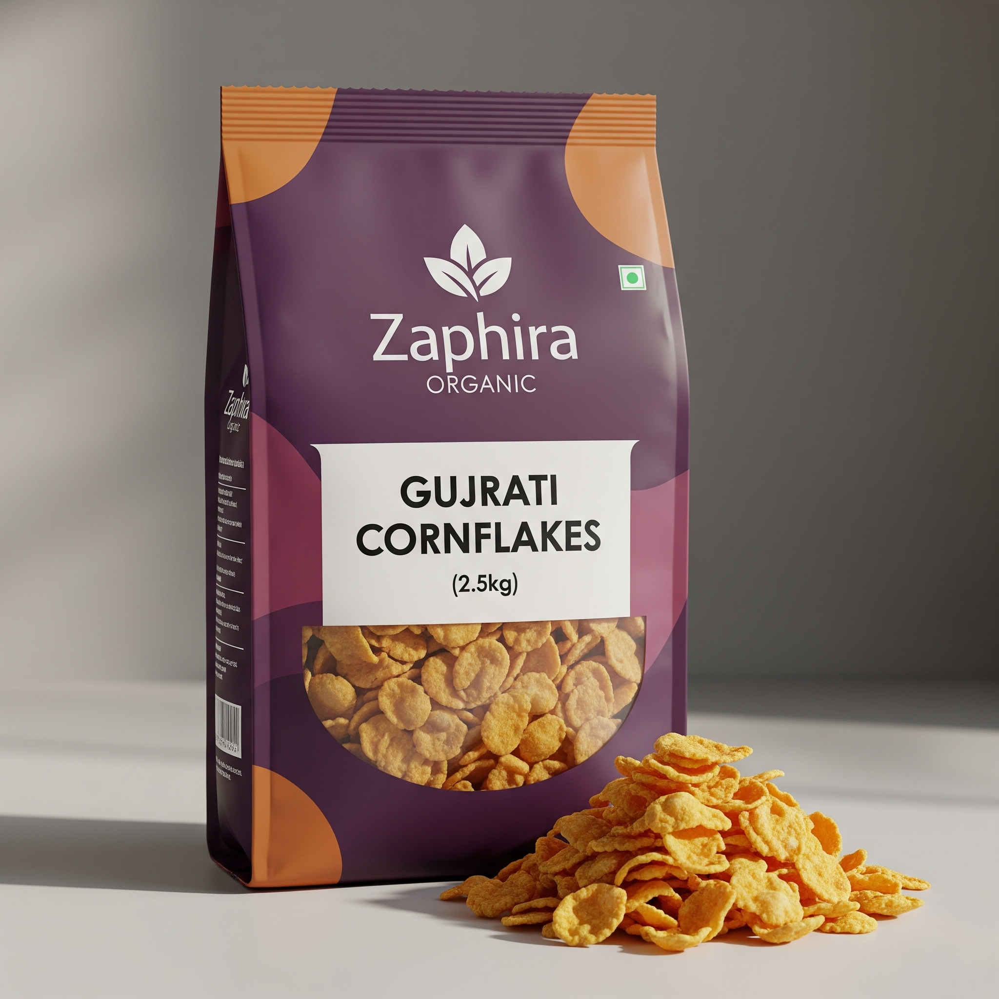 Gujarati Cornflakes 250G 250g - Traditional Indian Namkeen from Zaphira