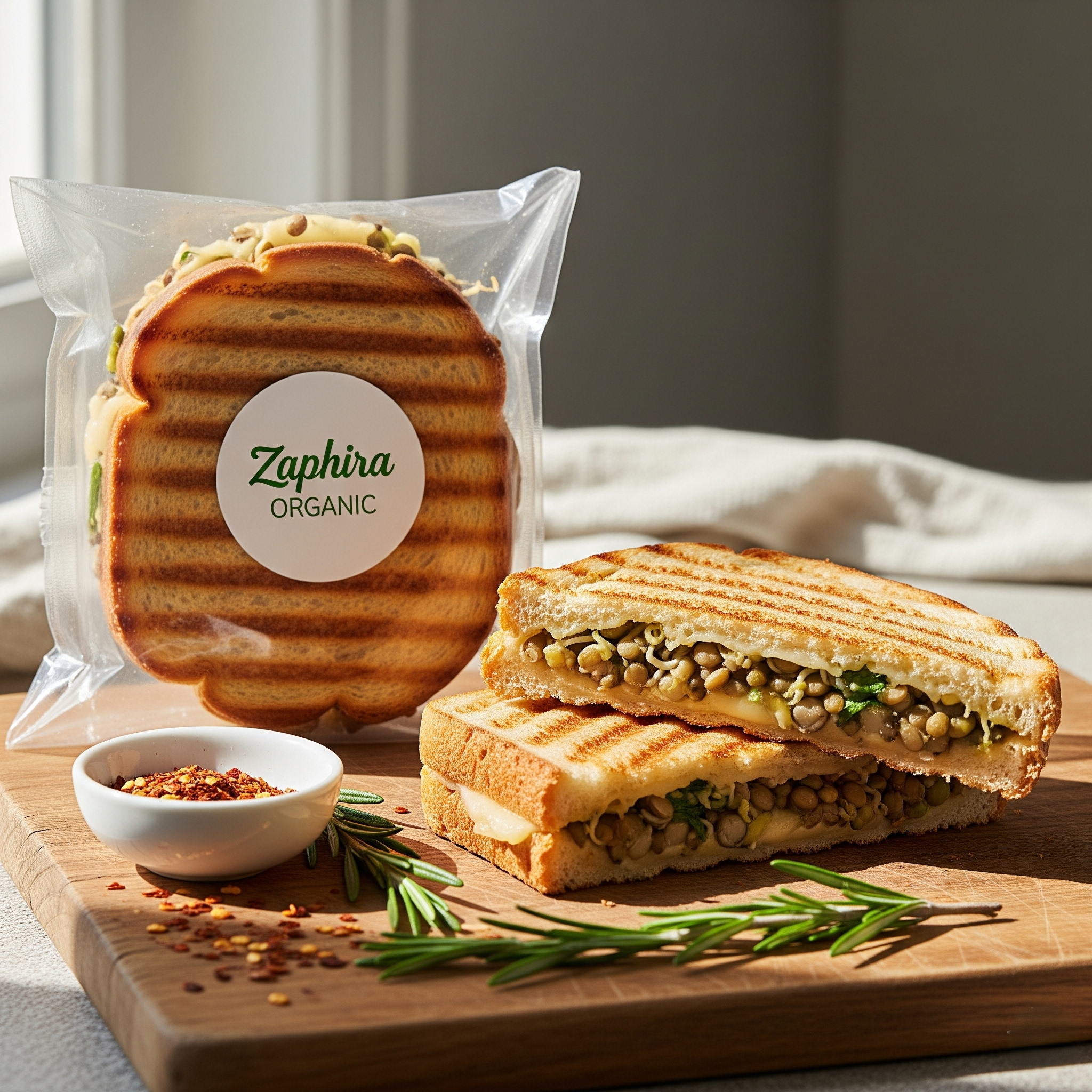 Protein Sprouts Toastie - Saturday Morning