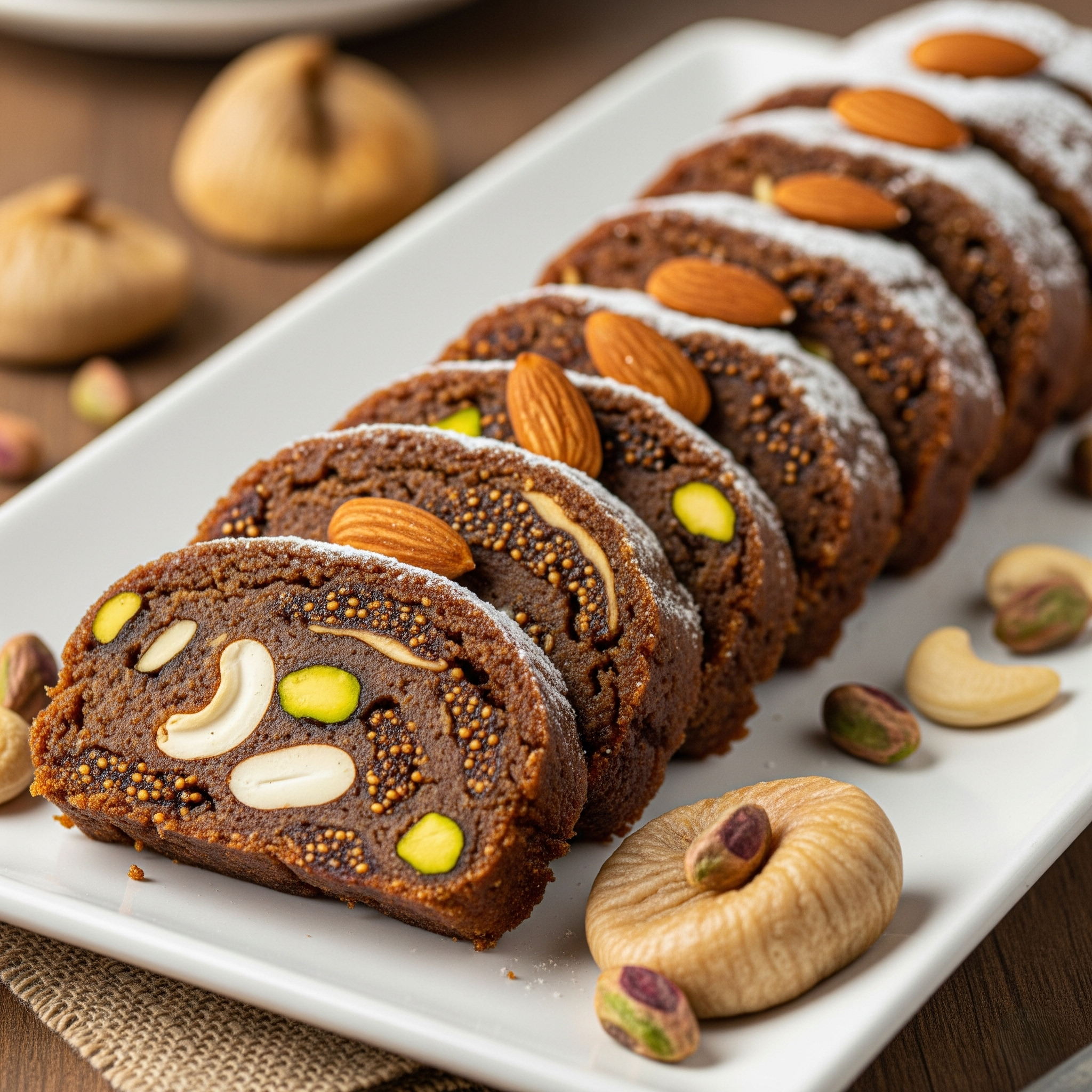 Anjeer Dryfruit Roll (500g)