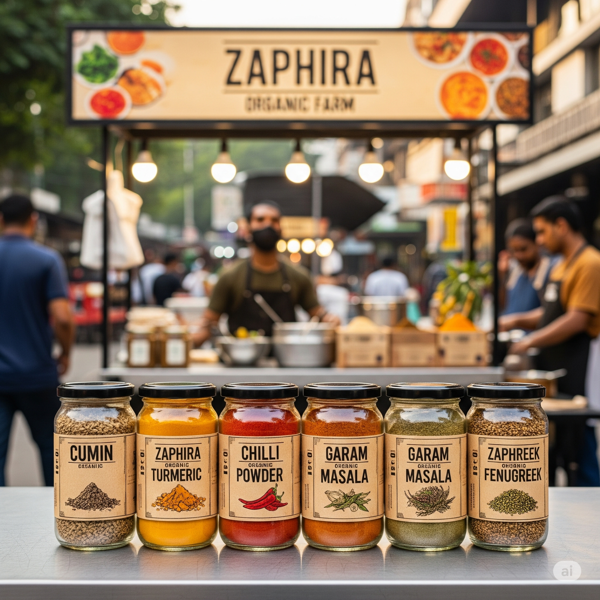 Street Food Masala Pack (6 jars)