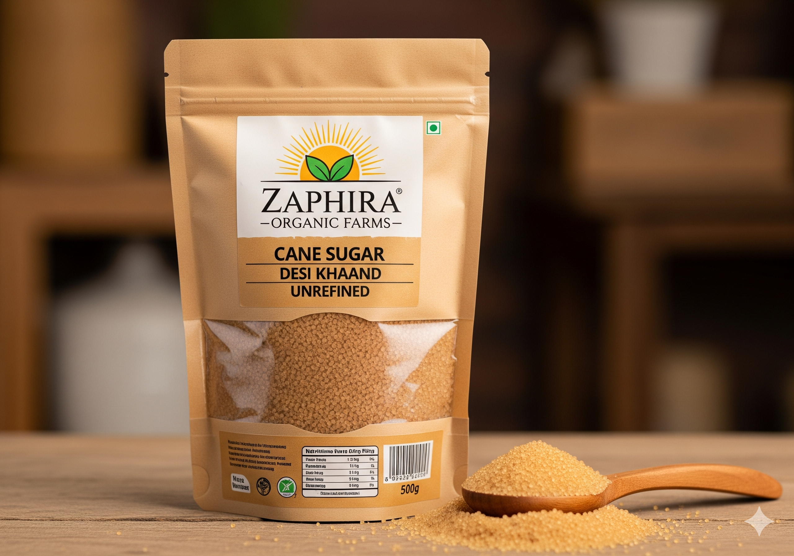 Cane Sugar (Desi Khaand, Unrefined)