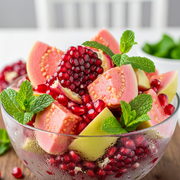 Guava-Pomegranate Fusion Bowl