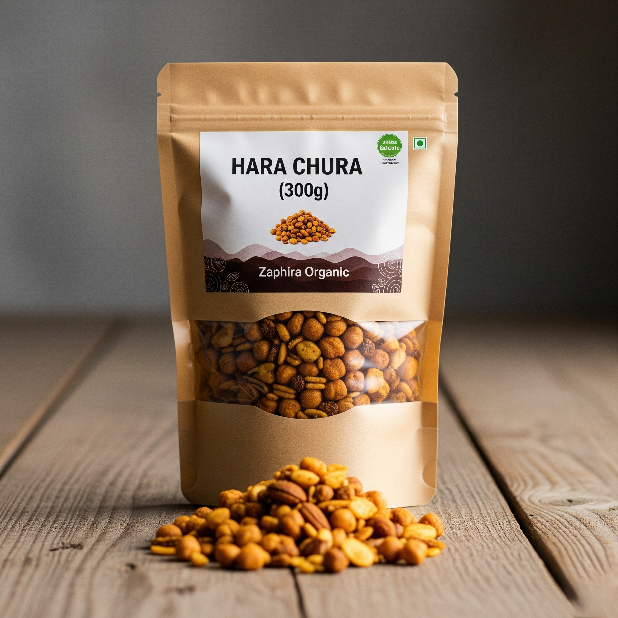 Hara Chivda 300G 300g - Traditional Indian Namkeen from Zaphira