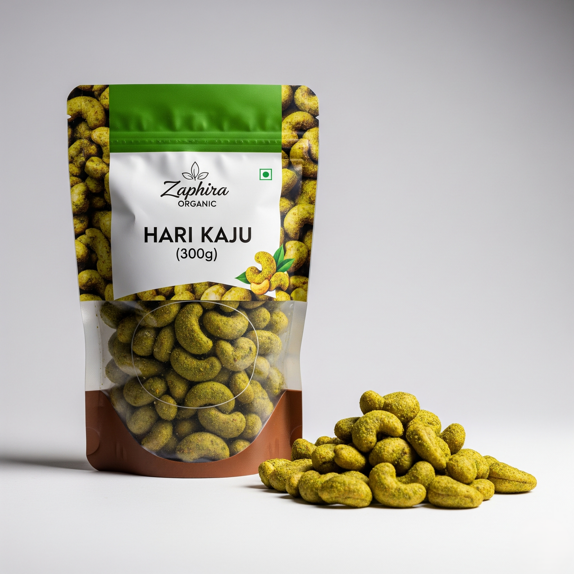 Hari Kaju 300G 300g - Traditional Indian Namkeen from Zaphira