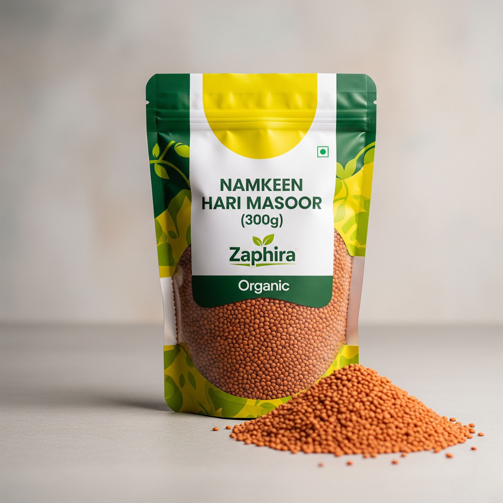 Hari Masoor 300G 300g - Traditional Indian Namkeen from Zaphira