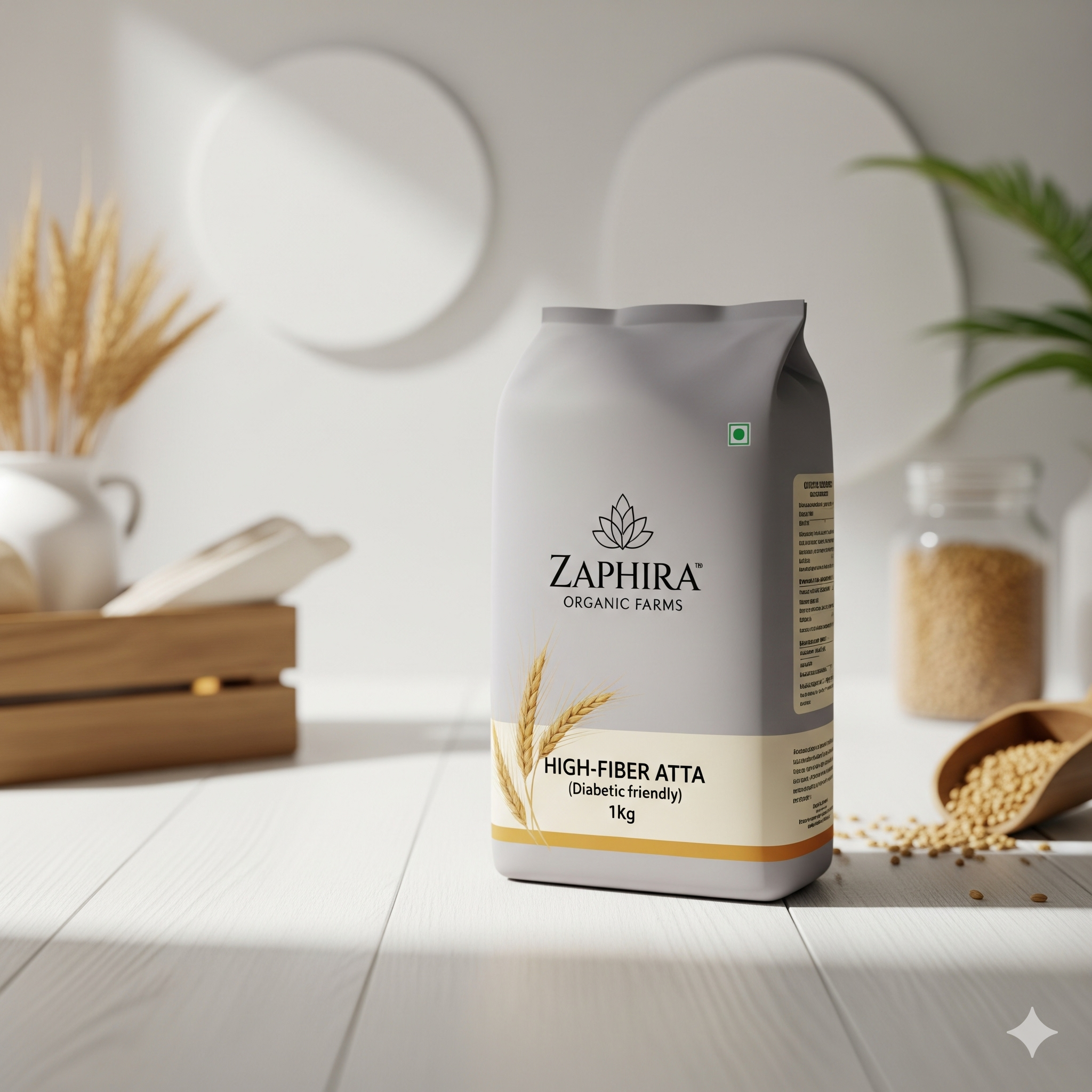 High-Fiber Atta (Diabetic-friendly)