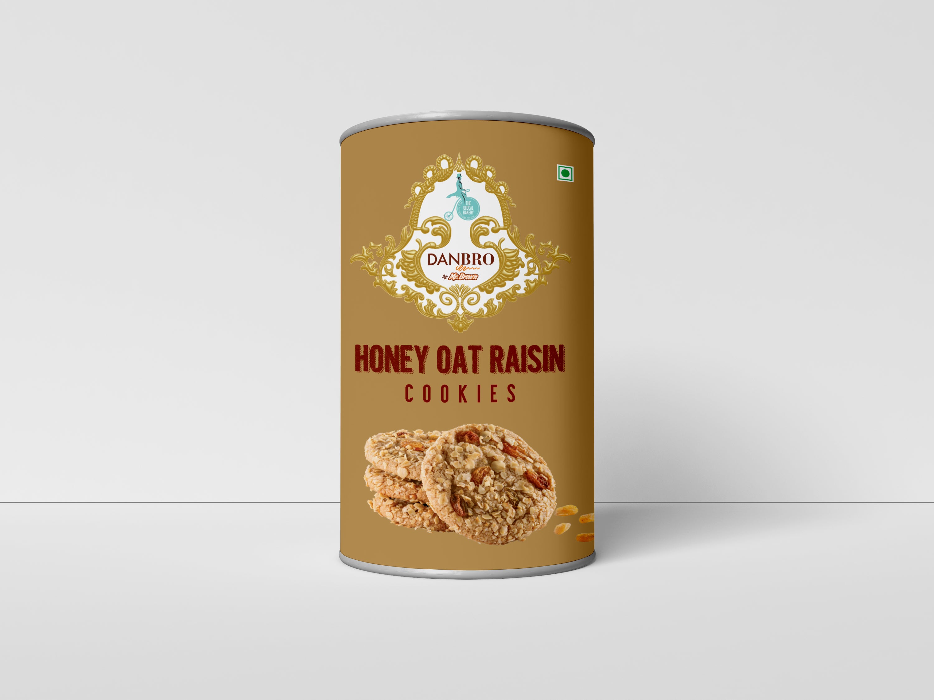 Honey Oat Raisin Cookies