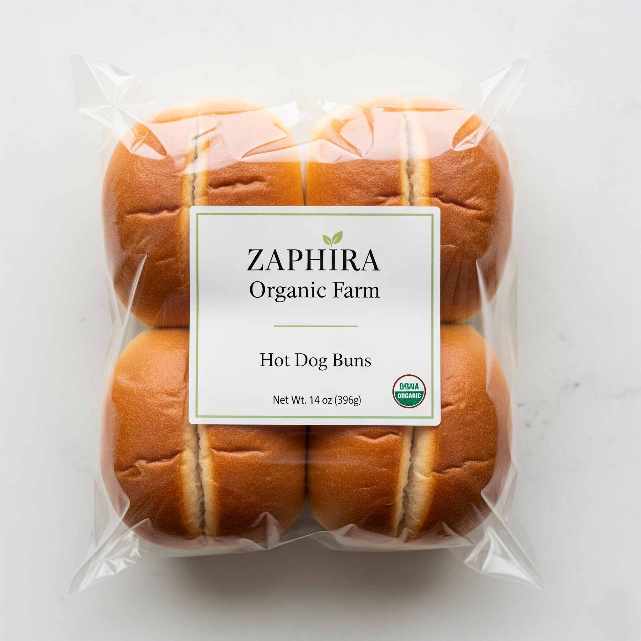 Hot Dog Buns (Pack of 4)