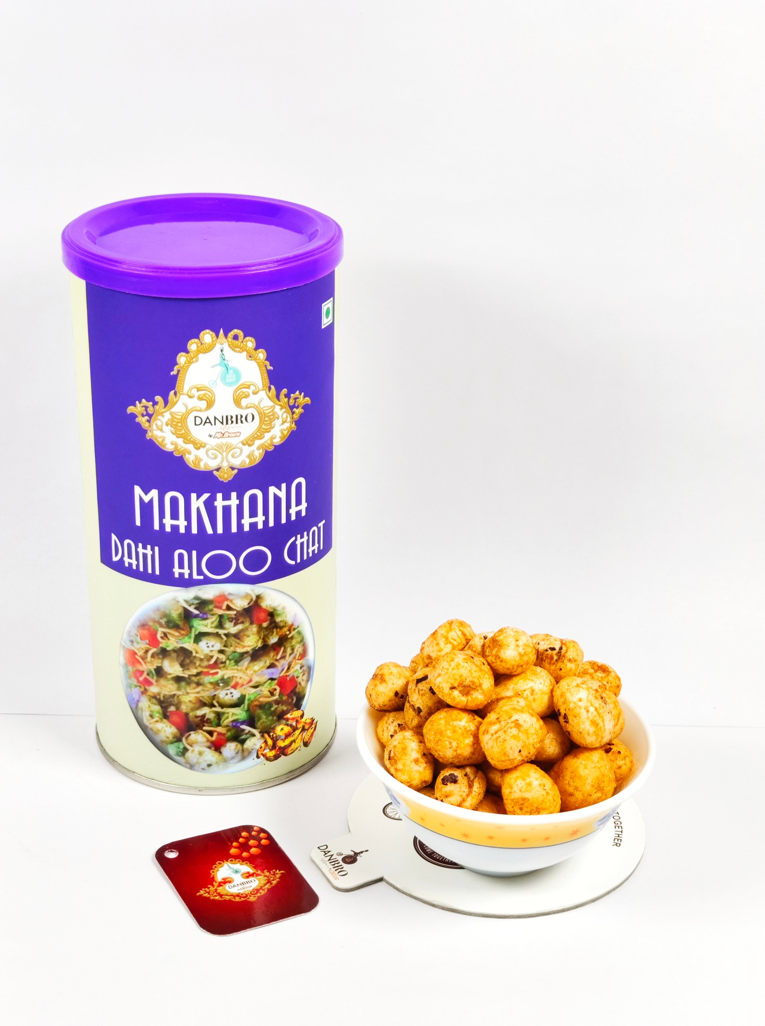 DB Makhana Dahi Aloo Chat Box (80g)
