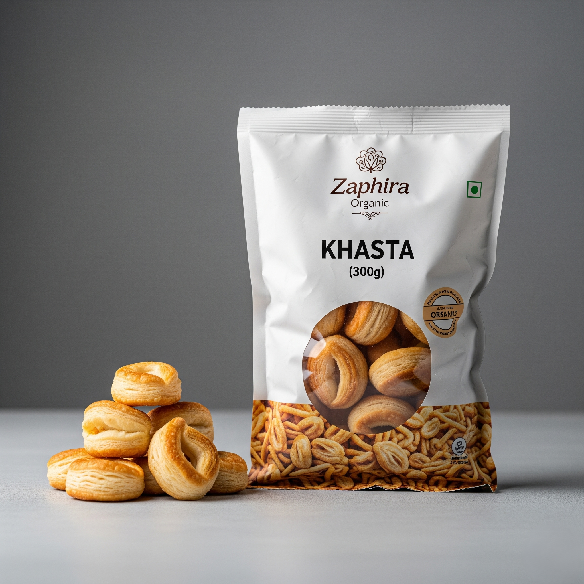 Khasta 300G 300g - Traditional Indian Namkeen from Zaphira