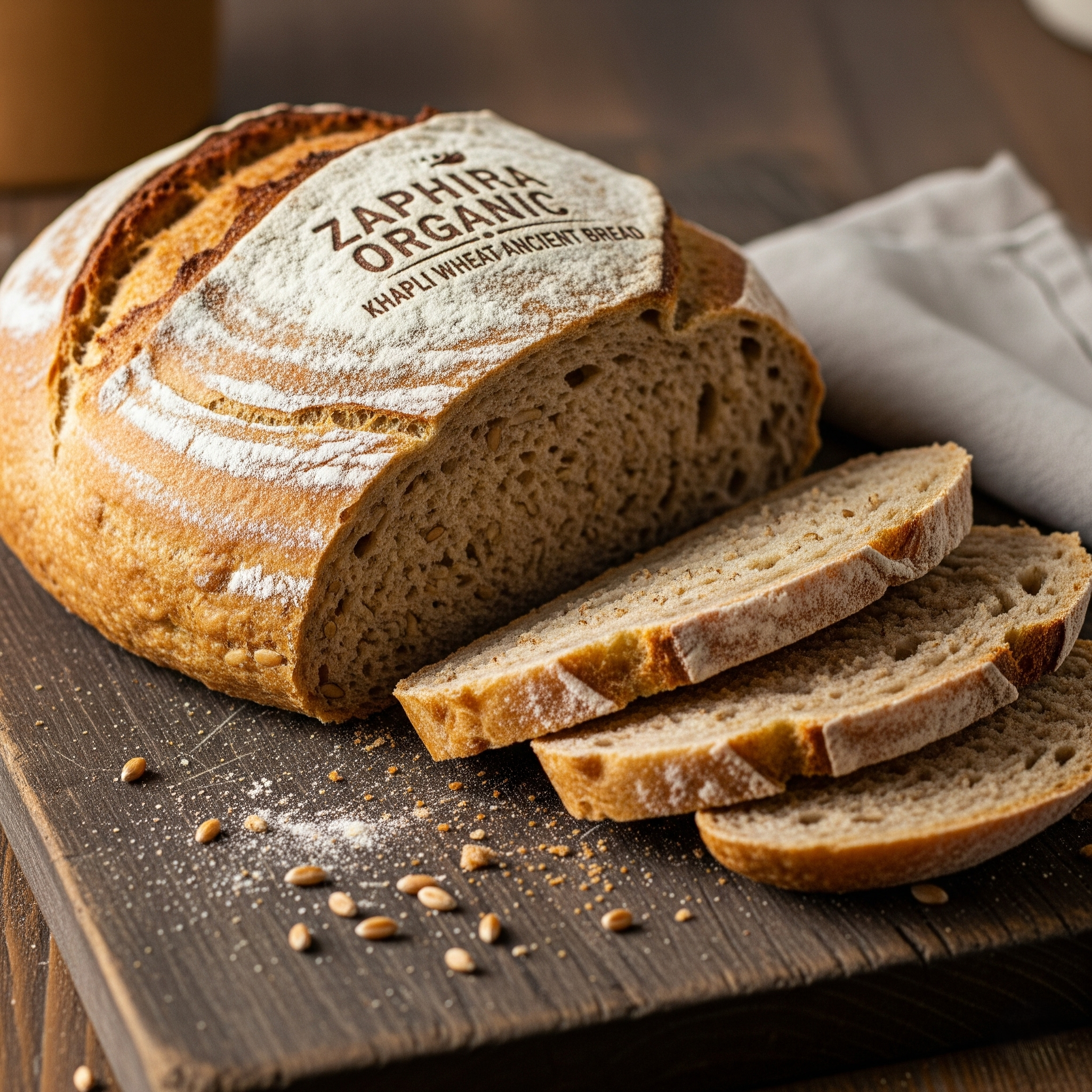 Khapli Wheat Ancient Bread