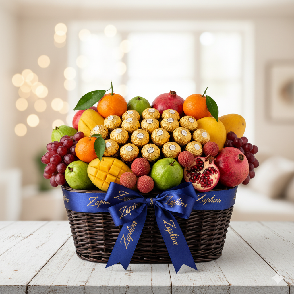 Luxury Chocolate & Fruit Hamper