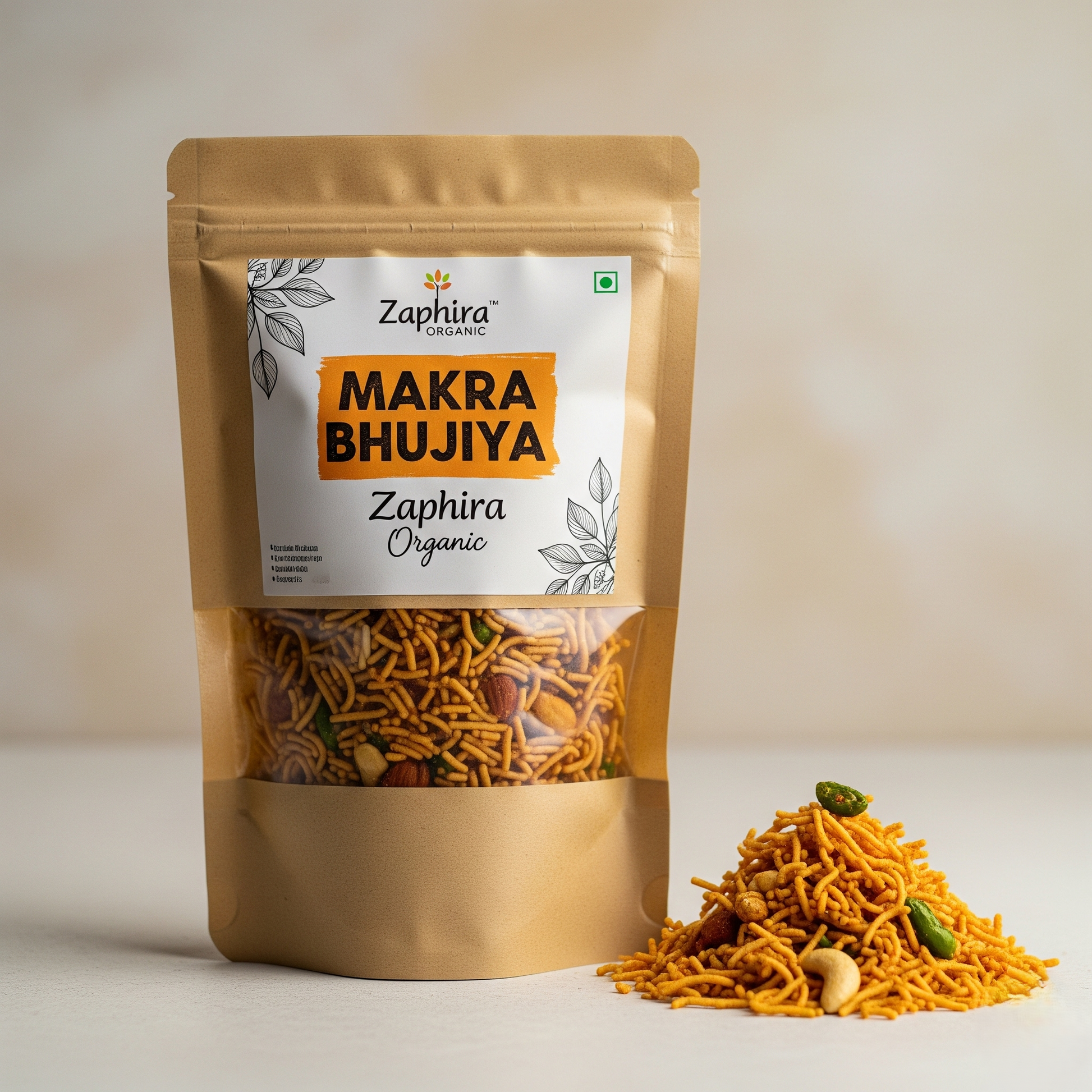 Corn Bhljiva 250g - Traditional Indian Namkeen from Zaphira