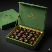 Mint Dark Chocolate Squares 250g Box