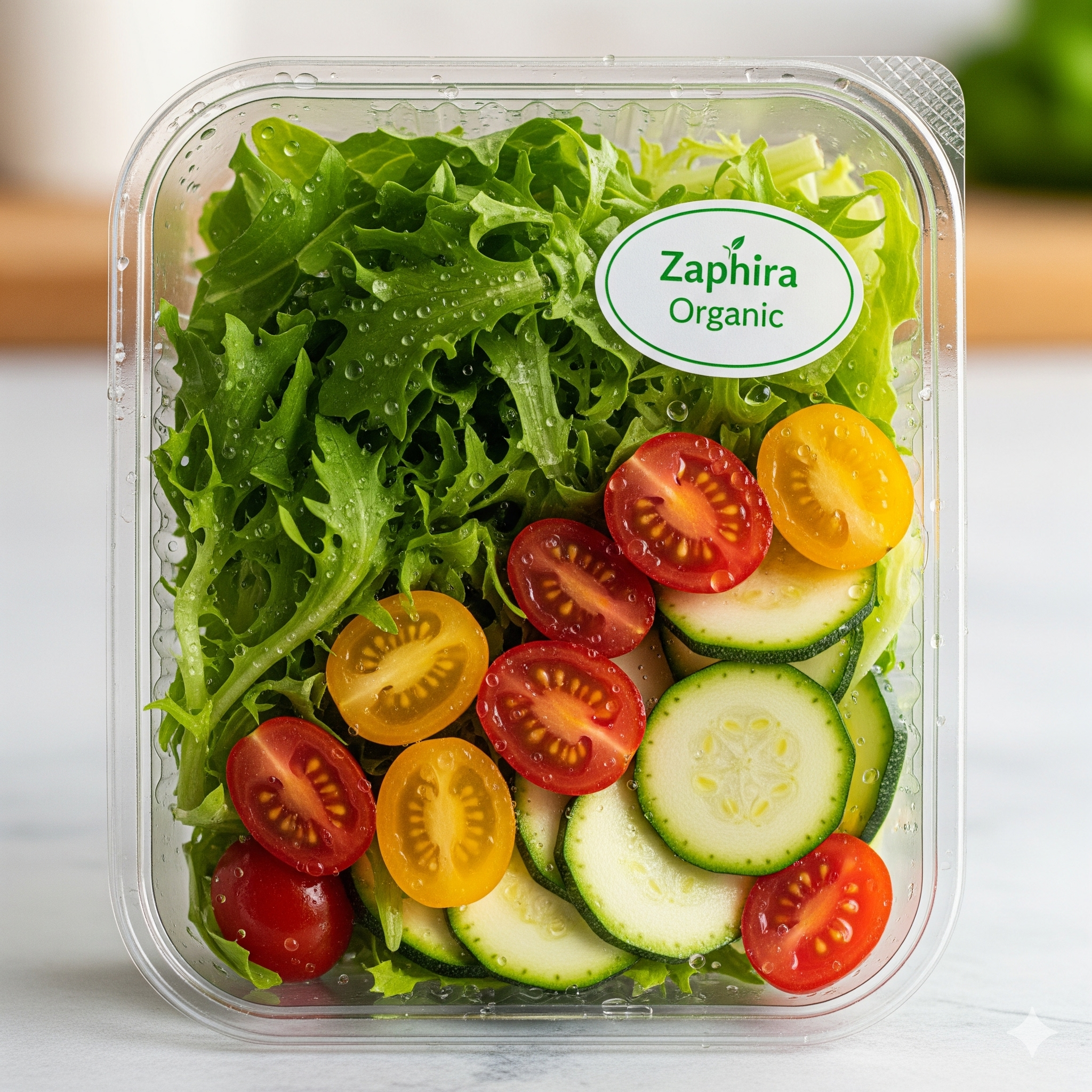 Mix Exotic Salad Pack(Lettuce, Cherry, Tomato, Zucchini)