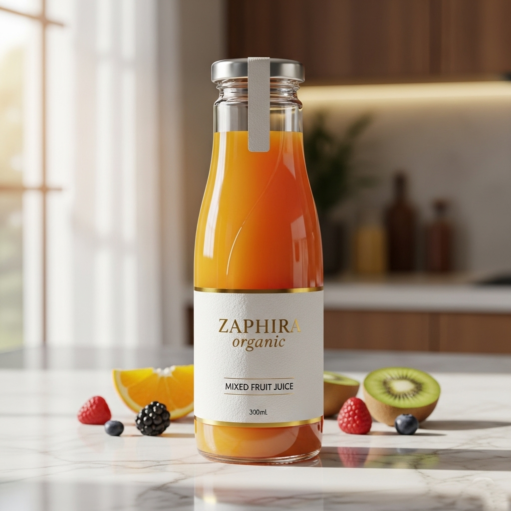 Mixed Fruit Juice (Orange + Pineapple + Apple)