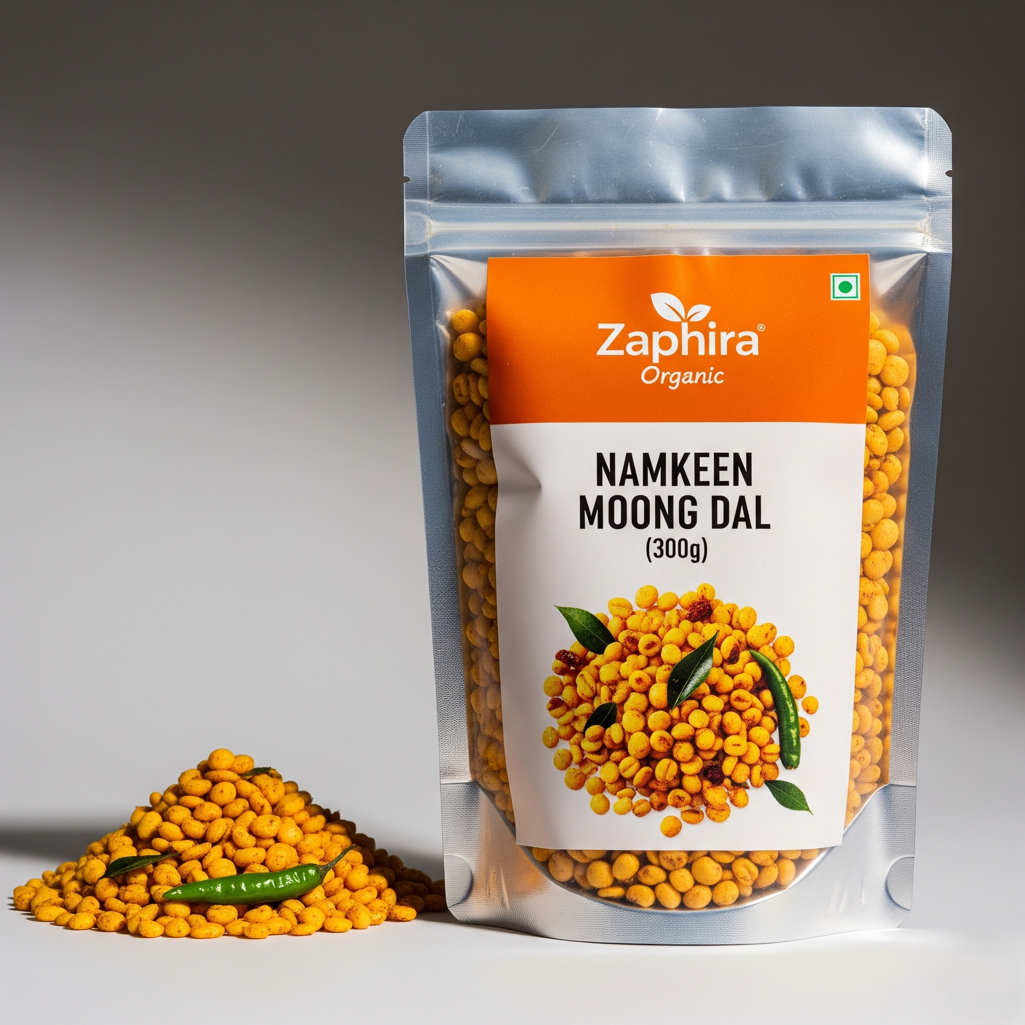 Moong Dal 300G 300g - Traditional Indian Namkeen from Zaphira