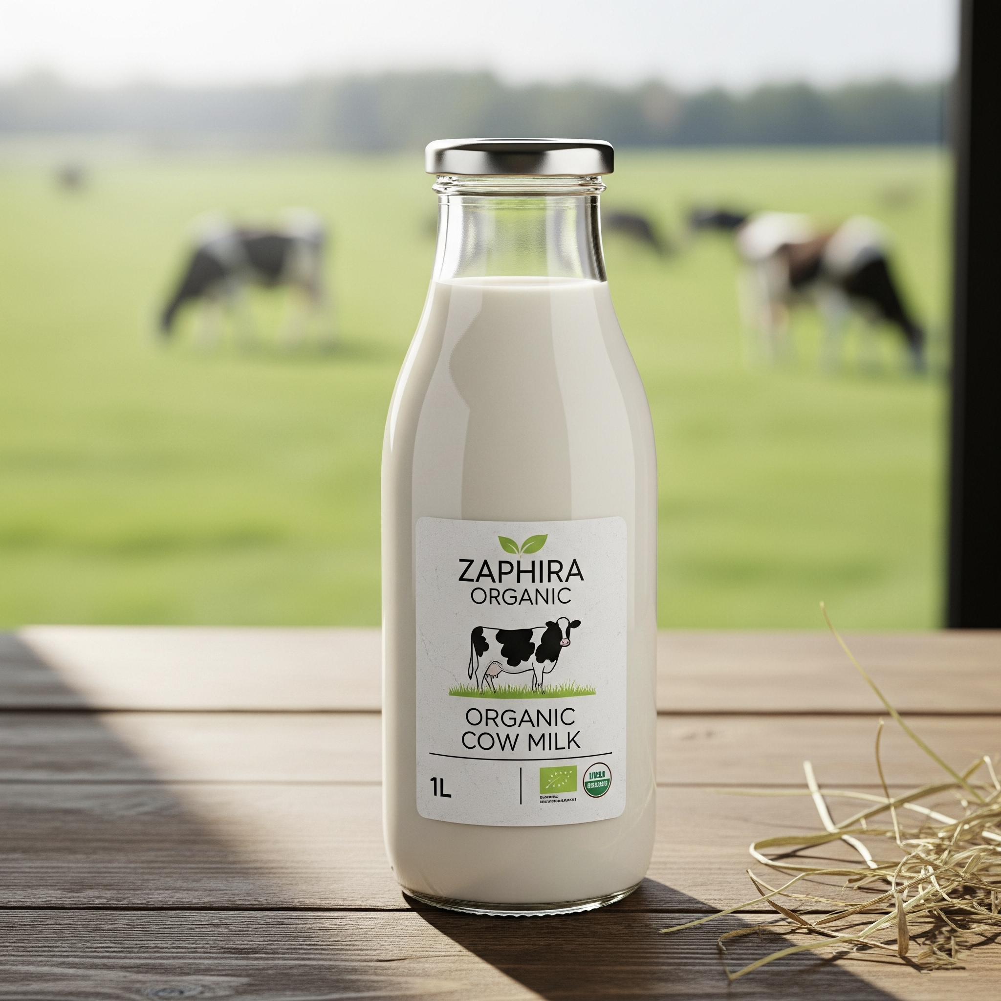Organic Cow Milk (1L)