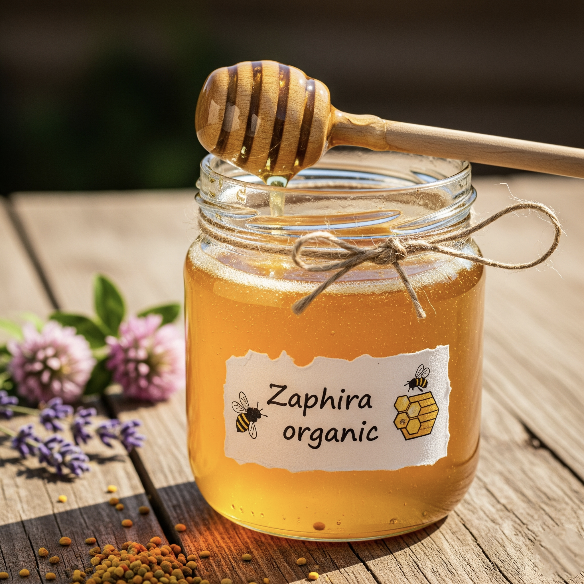 Organic Honey Jar (250g)