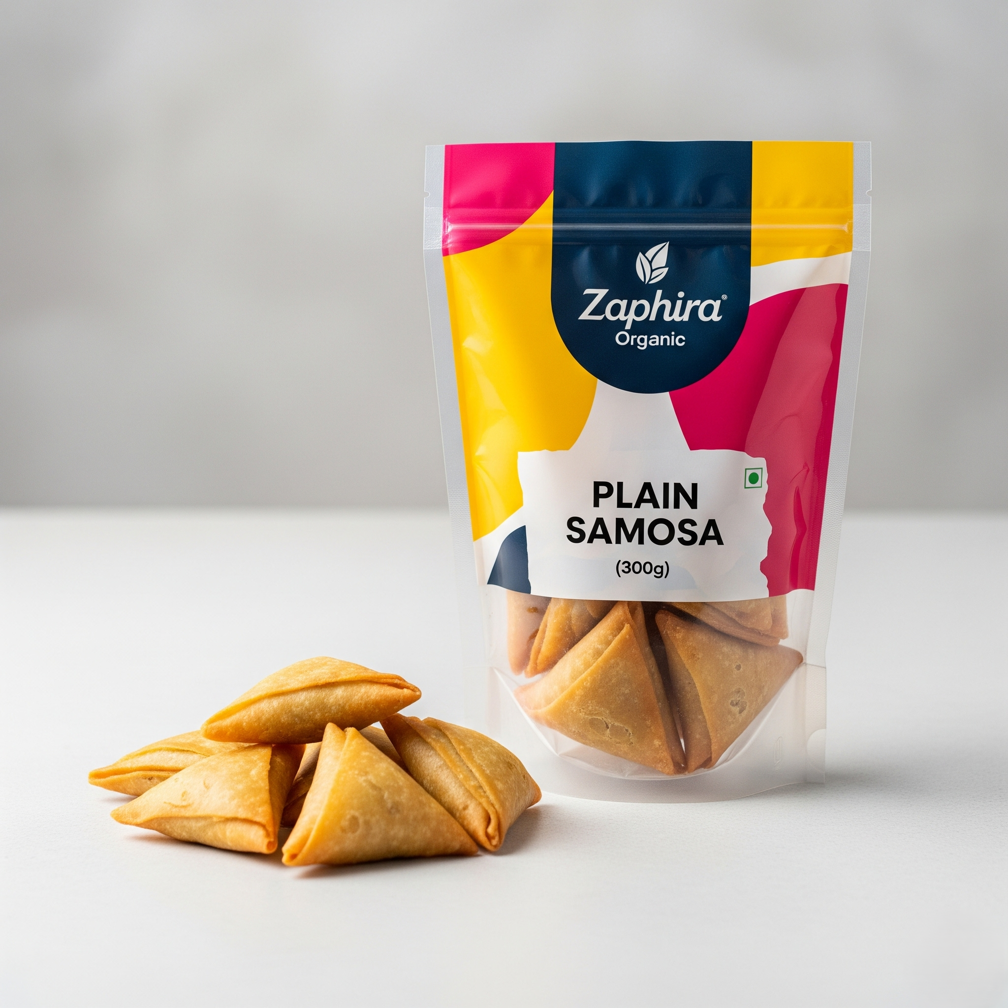 Plain Samosa 300G 300g - Traditional Indian Namkeen from Zaphira