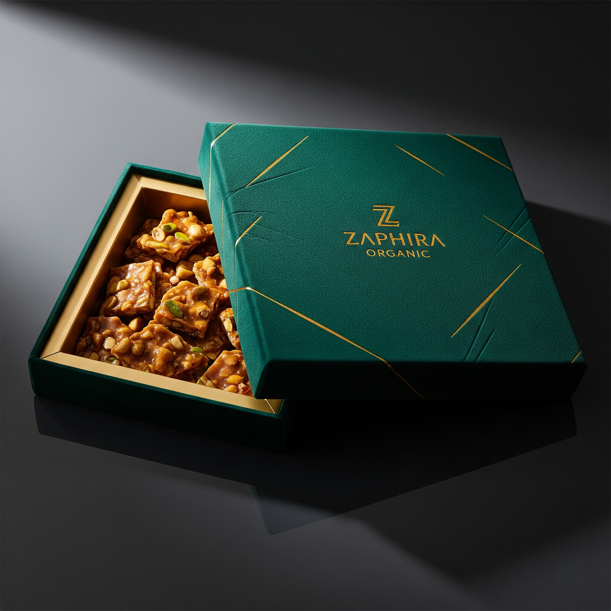 Pistachio Brittle (Crunchy Bites)