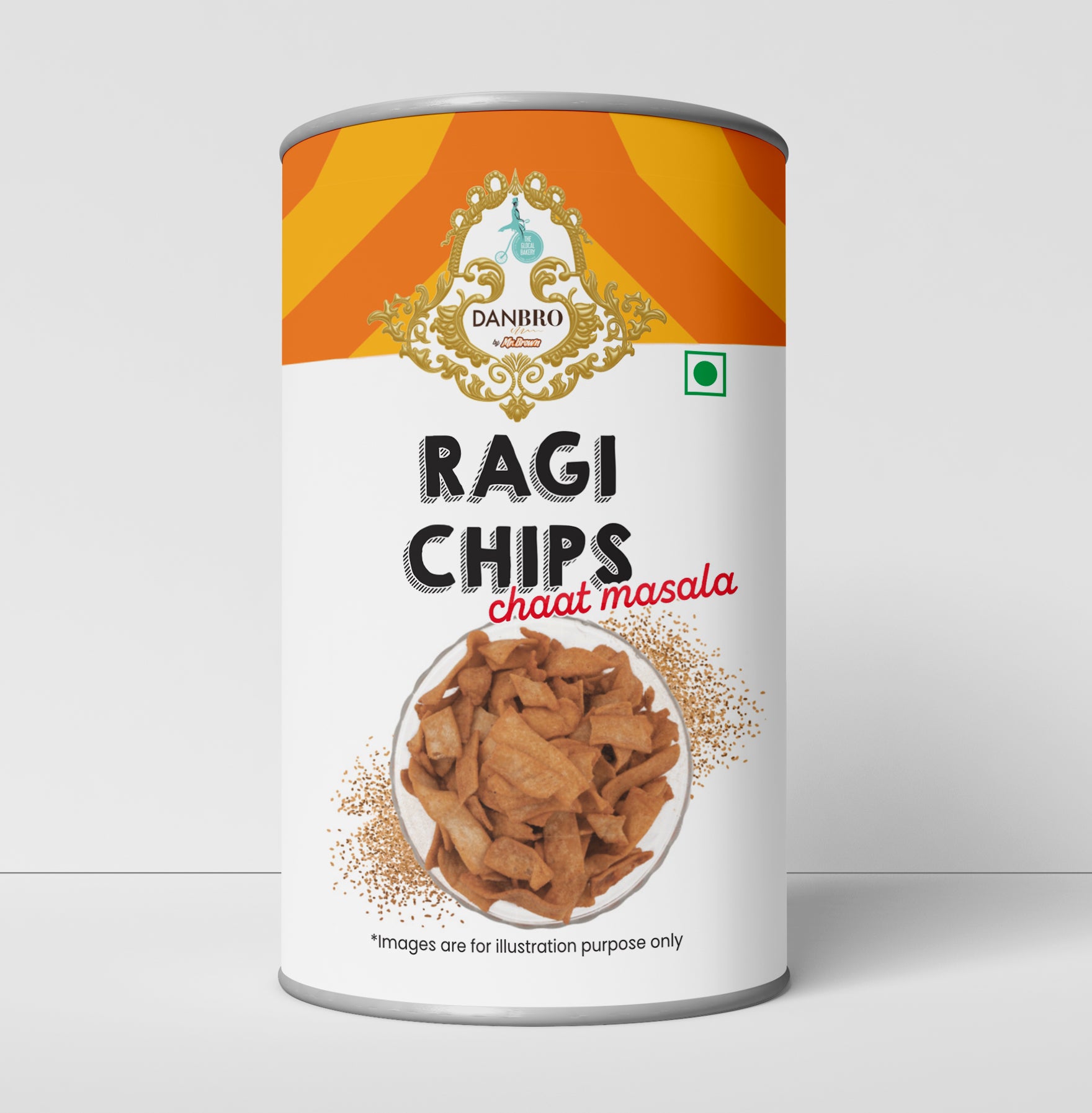 DB Ragi Chips Chaat Masala (150g)