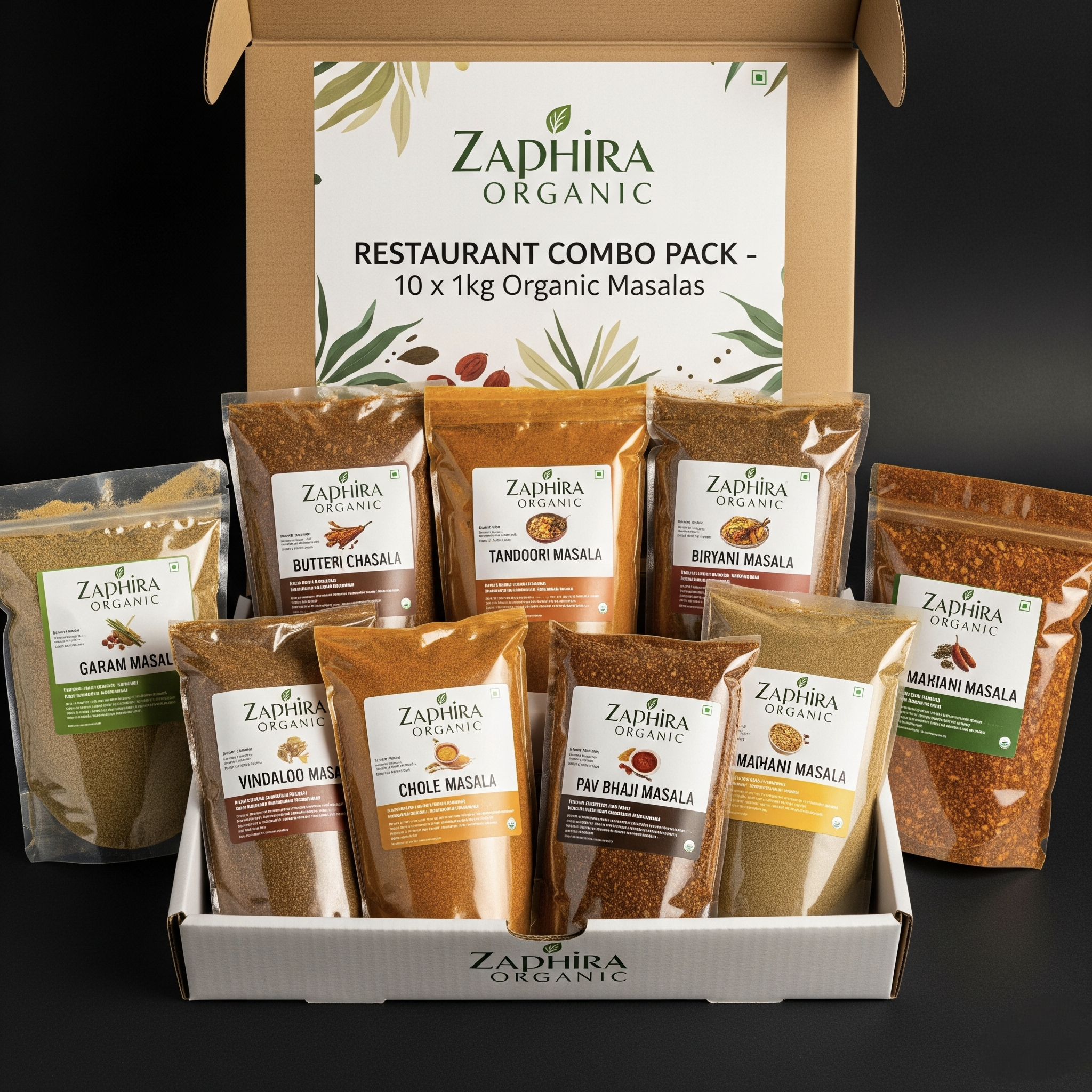 Restaurant Combo (10 masalas, 1kg each)
