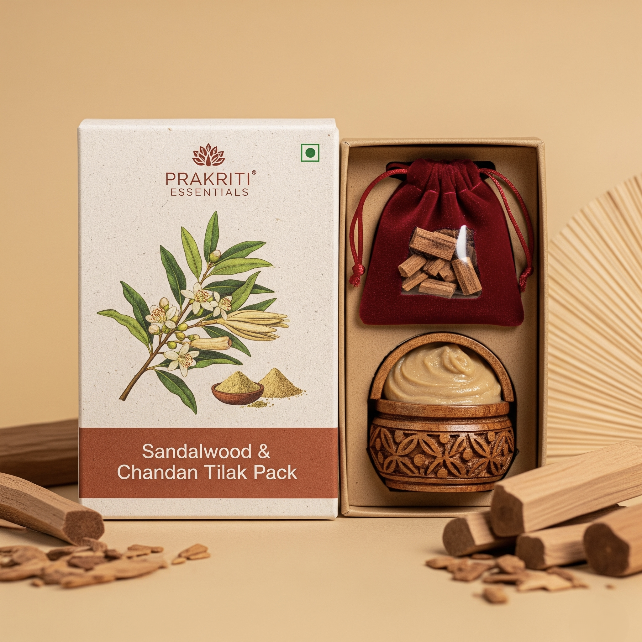 Sandalwood & Chandan Tilak Pack