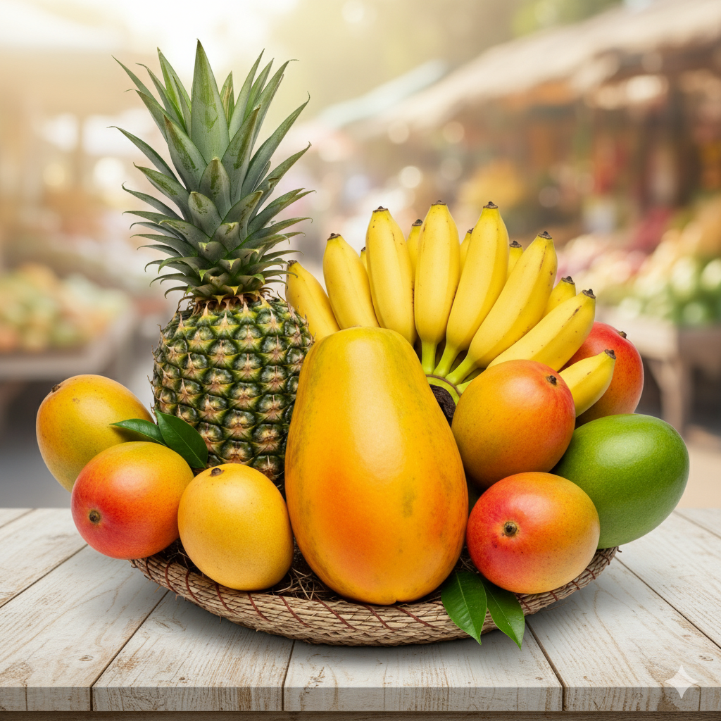 Tropical Basket
