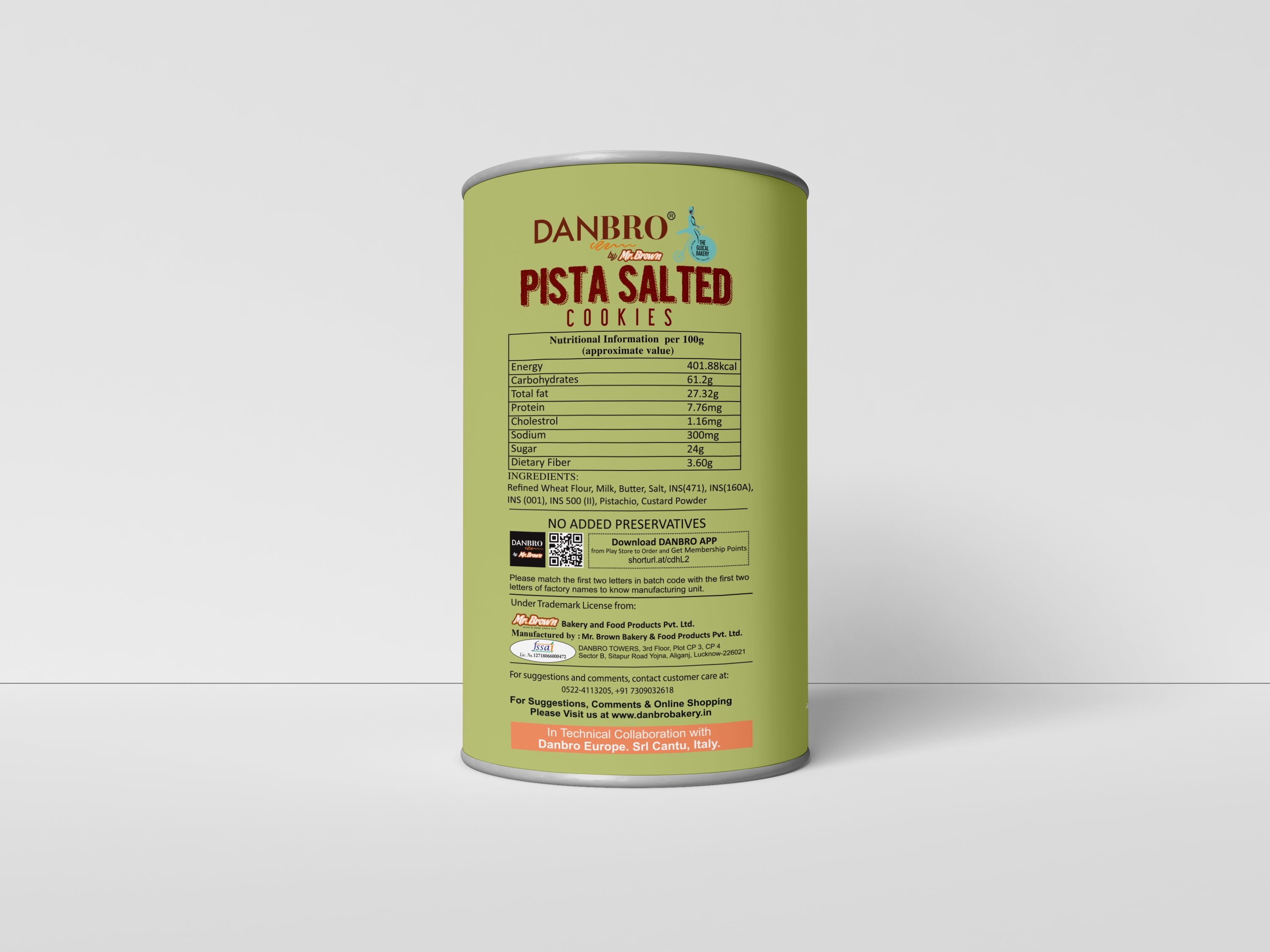 Pista Salted Cookies